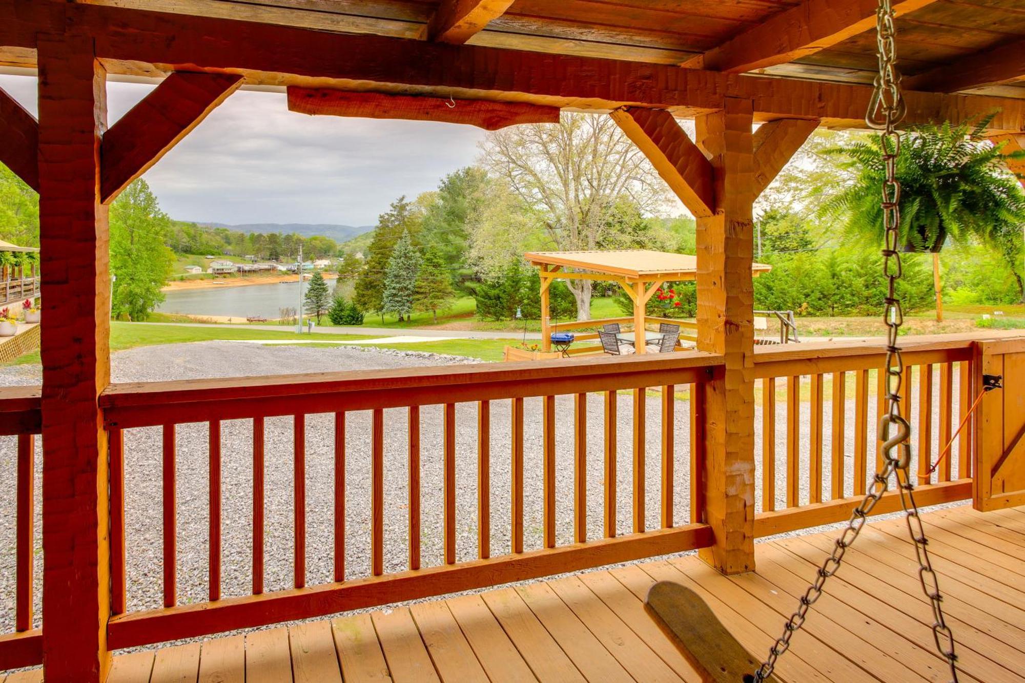 Rivers View - Cherokee Lake Cabin With Fire Pit! Bean Station Exteriér fotografie