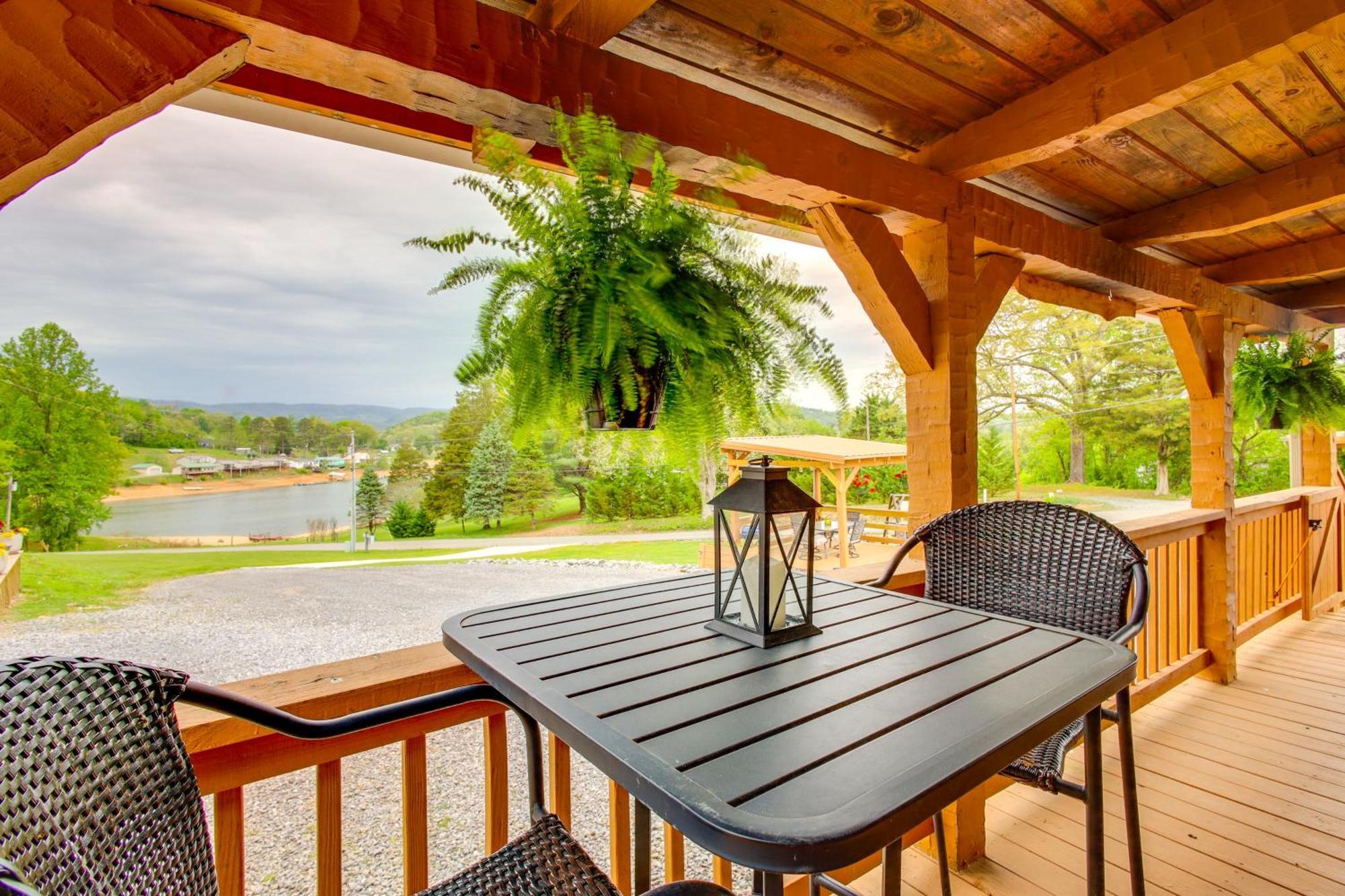 Rivers View - Cherokee Lake Cabin With Fire Pit! Bean Station Exteriér fotografie